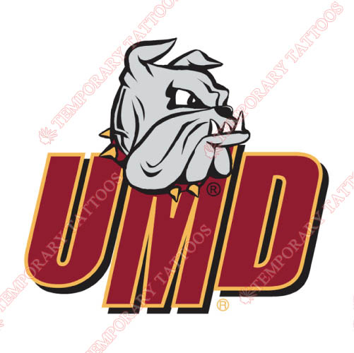 Minnesota Duluth Bulldogs Customize Temporary Tattoos Stickers NO.5090